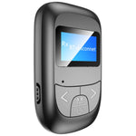 Adaptateur Bluetooth 2 en 1 T14 pour voiture, appel mains libres, récepteur et émetteur Bluetooth avec écran LCD numérique, T14