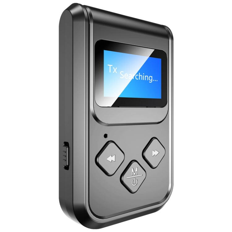 Récepteur et émetteur de musique Bluetooth 5.0 2 en 1 avec écran T15, T15