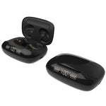 Écouteurs Bluetooth sans fil tactiles TWS T20 Bluetooth 5.0 avec affichage de la batterie à trois voyants LED et boîtier de charge, prennent en charge les appels et l'assistant vocal
