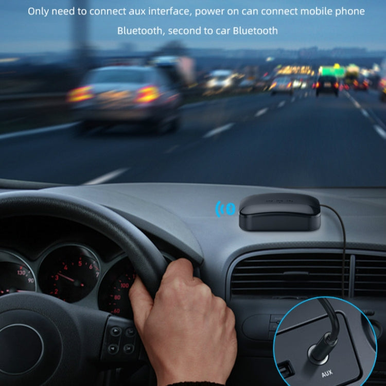Récepteur de musique Bluetooth 5.0 B20 NFC pour voiture, support appel mains libres & carte TF & disque U