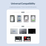 Boîtier de disque dur portable ORICO 2526C3 USB-C / Type-C 2,5 pouces