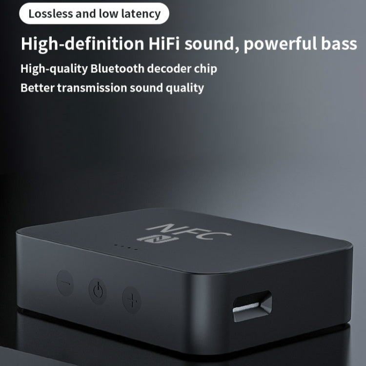 Récepteur de musique de bureau Bluetooth R6 NFC 5.0, prise en charge carte TF