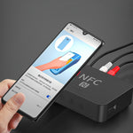 Récepteur de musique de bureau Bluetooth R6 NFC 5.0, prise en charge carte TF
