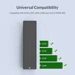 Boîtier SSD ORICO M2PV-C3 M.2 NVMe, ORICO M2PV-C3