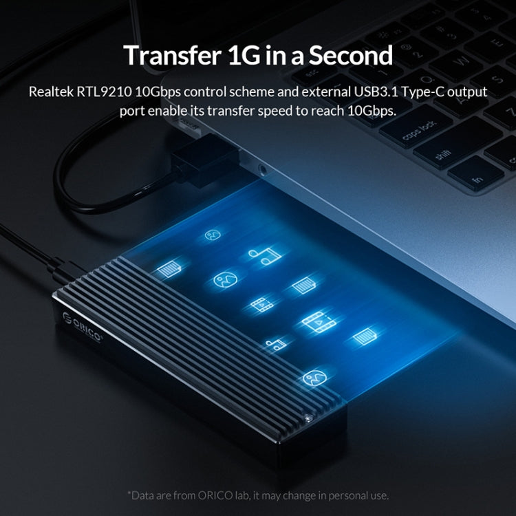 Boîtier SSD ORICO M2PV-C3 M.2 NVMe, ORICO M2PV-C3