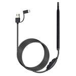 Endoscope numérique d'inspection USB HD 3 en 1 type otoscope oreille cire d'oreille
