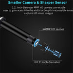 Endoscope numérique d'inspection USB HD 3 en 1 type otoscope oreille cire d'oreille