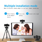 Webcam Richwell PC-06 Mini 360 degrés rotative 4.0 MP HD autofocus pour PC avec microphone à réduction de bruit