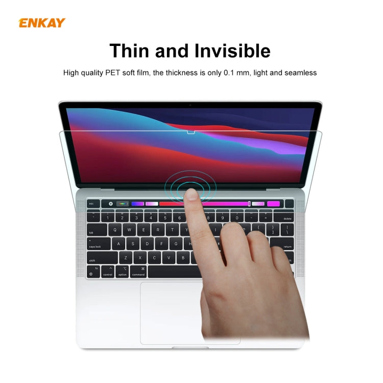 ENKAY Pour MacBook Pro 16 pouces A2141 (2019) Protecteur d'écran HD transparent en PET pour ordinateur portable, Pour MacBook Pro 16 pouces A2141 (2019)