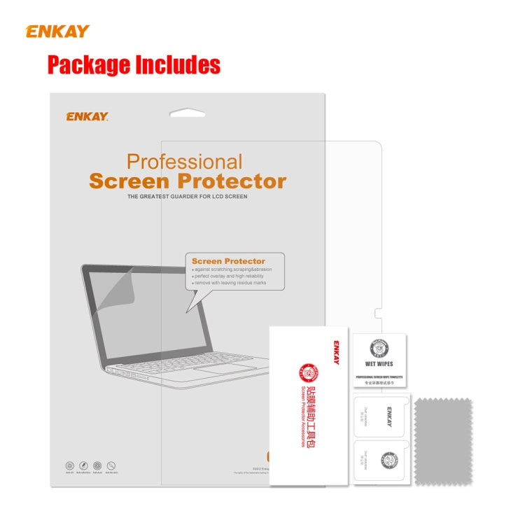 ENKAY Pour MacBook Pro 16 pouces A2141 (2019) Protecteur d'écran HD transparent en PET pour ordinateur portable, Pour MacBook Pro 16 pouces A2141 (2019)