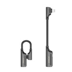 ENKAY ENK-AT102 Adaptateur convertisseur en alliage de zinc 8 broches vers 8 broches pour chargement + interfaces audio 8 broches, chargement et écoute de musique, 8 broches chargement + 8 broches audio
