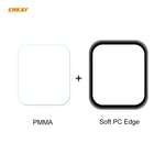 5 PCS ENKAY Hat-Prince Film de protection d'écran 3D plein écran Soft PC Edge + PMMA HD, pour Apple Watch 6/5/4/SE 44mm, pour Apple Watch 6/5/4/SE 40mm