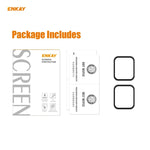 2 PCS Film de protection d'écran ENKAY Hat-Prince 3D pleine couverture souple PC Edge + PMMA HD, pour Apple Watch 6/5/4/SE 44 mm, pour Apple Watch 6/5/4/SE 40 mm