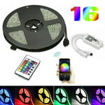 Bande LED 5050 RGB 5M kit d'alimentation WIFI maison intelligente (non étanche)