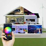 Bande LED 5050 RGB 5M kit d'alimentation WIFI maison intelligente (non étanche)