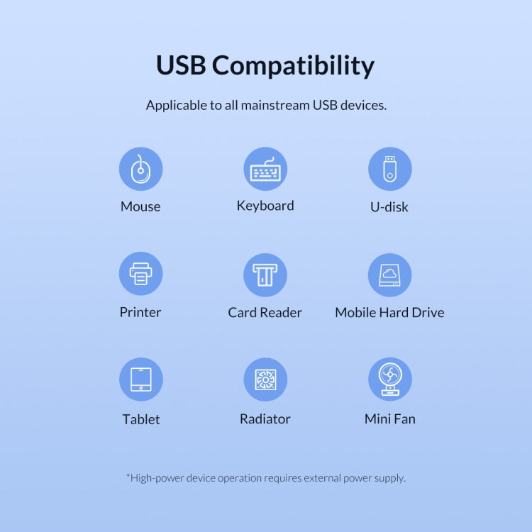 Hub USB 3.0 ORICO TWU3-7A-BK 7 ports, TWU3-7A