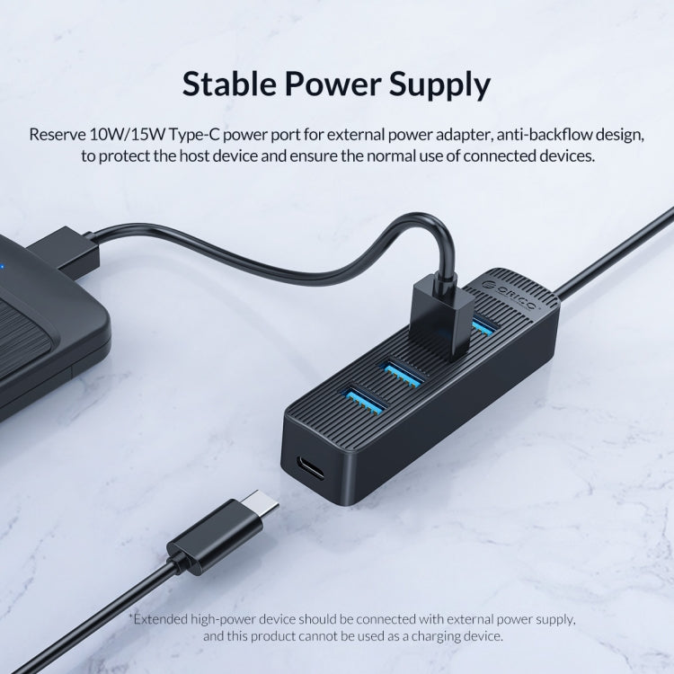 Hub USB 3.0 ORICO TWU3-7A-BK 7 ports, TWU3-7A