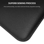 Sac de protection imperméable universel 4 en 1 pour ordinateur portable avec support en PU, 11/12 pouces, 13/14 pouces, 15/16 pouces