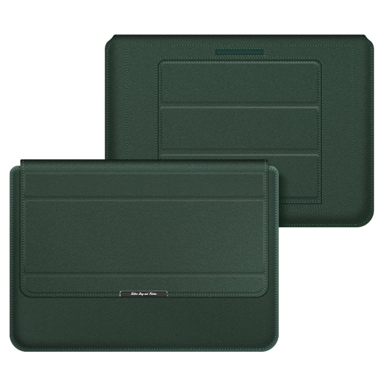 Sac de protection imperméable universel 4 en 1 pour ordinateur portable avec support en PU, 11/12 pouces, 13/14 pouces, 15/16 pouces