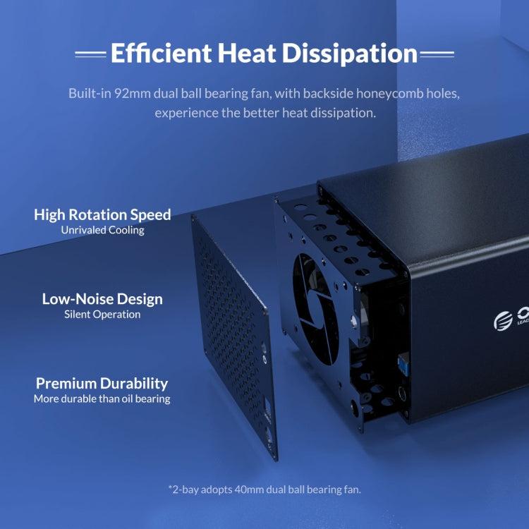 Boîtier de disque dur USB3.0 2 baies avec Raid ORICO NS200RU3, NS200RU3