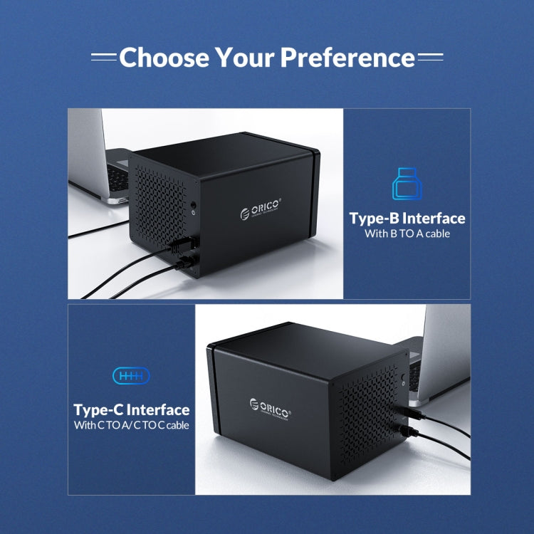 Boîtier de disque dur USB3.0 2 baies avec Raid ORICO NS200RU3, NS200RU3