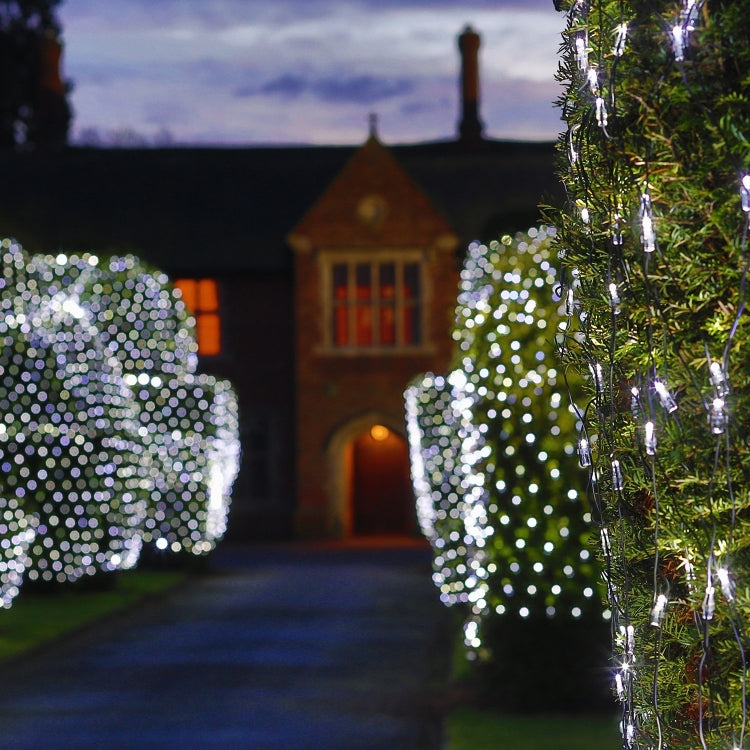 Rideau lumineux de filet de pêche étanche 4x6m 672 LED, guirlande lumineuse fée pour mariage, fête, décoration de vacances 220V, prise EU