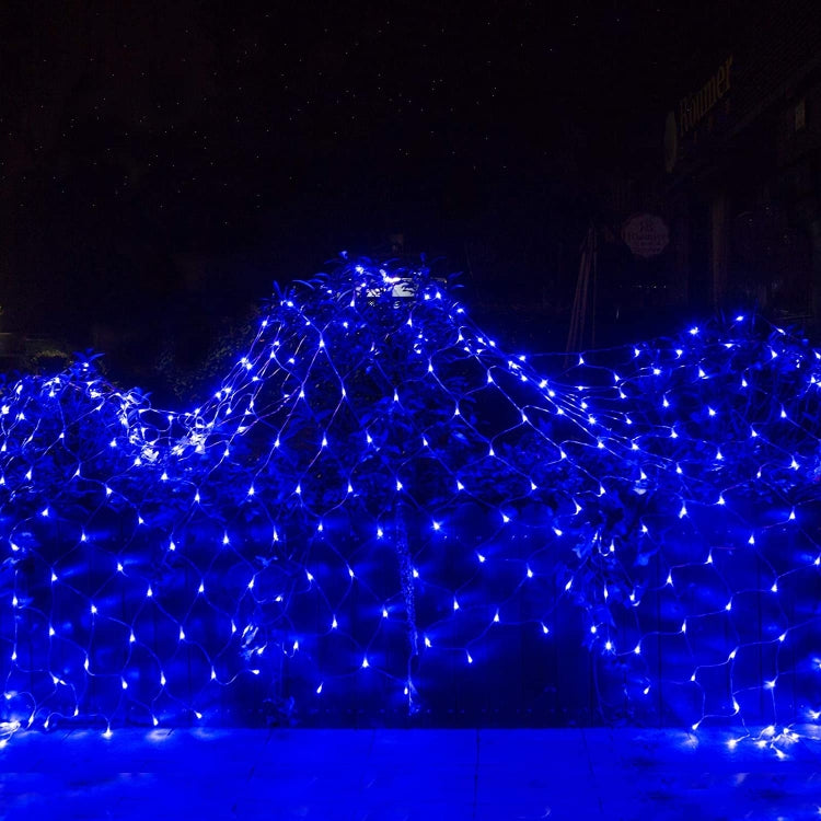 Rideau lumineux de filet de pêche étanche 4x6m 672 LED, guirlande lumineuse fée pour mariage, fête, décoration de vacances 220V, prise EU