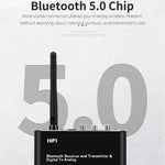 Récepteur et émetteur Bluetooth 5.0 numérique 3 en 1 ZS-SGD09 analogique