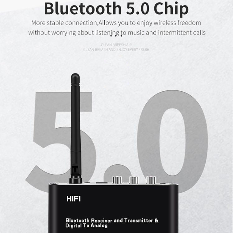 Récepteur et émetteur Bluetooth 5.0 numérique 3 en 1 ZS-SGD09 analogique