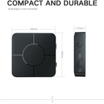 Adaptateur Bluetooth 5.0 deux-en-un émetteur-récepteur audio Bluetooth KN326 pour appels mains libres