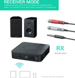 Adaptateur Bluetooth 5.0 deux-en-un émetteur-récepteur audio Bluetooth KN326 pour appels mains libres