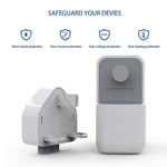 Chargeur de voyage universel PD3.0 30W USB-C / Type-C avec pied détachable, prise UK, prise UK