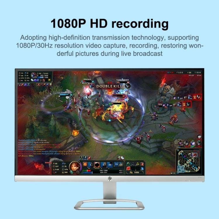 Carte de capture vidéo HDMI 1080P HD 4K, boîtier de capture vidéo HDMI vers USB 2.0
