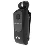 F920 CSR4.1 Casque Bluetooth rétractable avec rappel par vibration de l'appelant et fonction antivol, noir, blanc, or, argent, gris