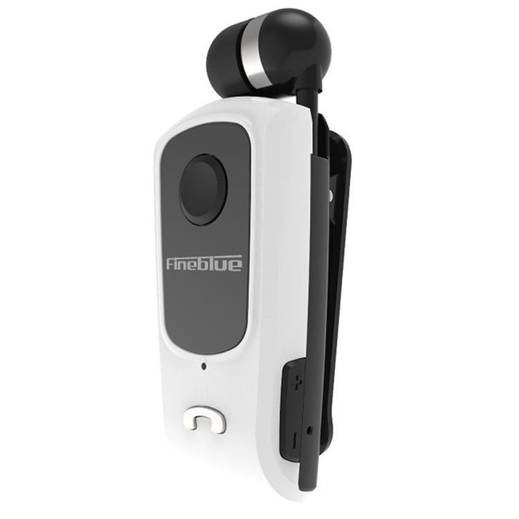F920 CSR4.1 Casque Bluetooth rétractable avec rappel par vibration de l'appelant et fonction antivol, noir, blanc, or, argent, gris