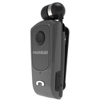 F920 CSR4.1 Casque Bluetooth rétractable avec rappel par vibration de l'appelant et fonction antivol, noir, blanc, or, argent, gris