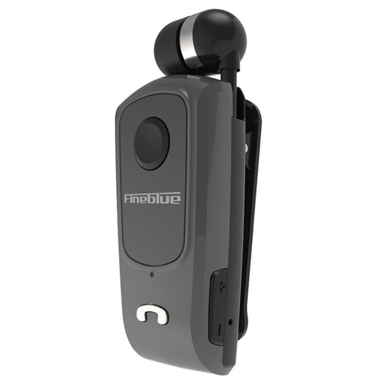 F920 CSR4.1 Casque Bluetooth rétractable avec rappel par vibration de l'appelant et fonction antivol, noir, blanc, or, argent, gris