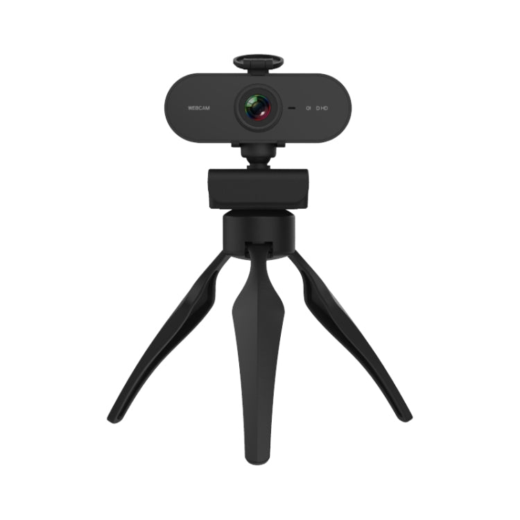 B1 Webcam rotative à 360 degrés, 4 millions de pixels, résolution 2K HD 1080P, avec micro et trépied