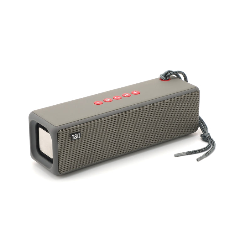 T&G TG271 Haut-parleur Bluetooth Subwoofer TWS avec corde tressée, support USB/AUX/carte TF/FM