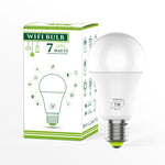 Ampoule LED intelligente WIFI 7W E27 RGBCW pour la maison connectée