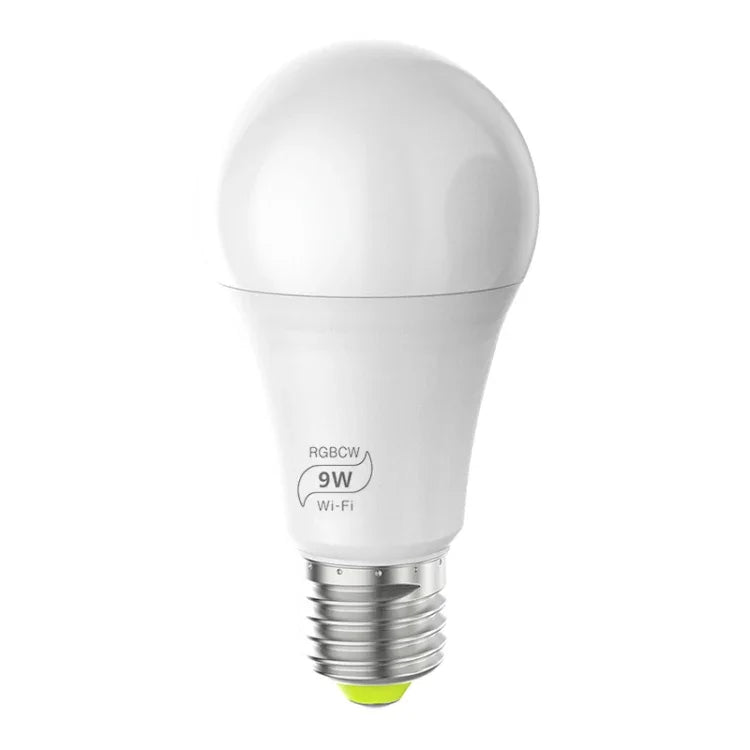 Ampoule LED intelligente WiFi 9W E27 RGBCW, domotique sans fil, 220V