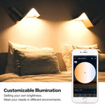 Ampoule LED intelligente WiFi 9W E27 RGBCW, domotique sans fil, 220V