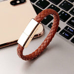 Câble de données bracelet créatif XJ-28 2.4A USB vers 8 broches, longueur du câble : 22,5 cm, XJ-28 8 broches, 22,5 cm 8 broches