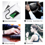 Câble de données bracelet créatif XJ-28 2.4A USB vers 8 broches, longueur du câble : 22,5 cm, XJ-28 8 broches, 22,5 cm 8 broches