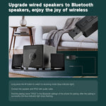 Adaptateur audio Bluetooth USB RT02 Transmet et reçoit 2-en-1 Bluetooth 5.0 Kit mains libres Récepteur Bluetooth de voiture
