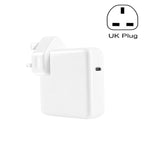 PD-96W Adaptateur d'alimentation PD USB-C / Type-C 96W pour ordinateur portable MacBook Pro 16 pouces (A2141), prise UE, prise US, prise UK, prise AU