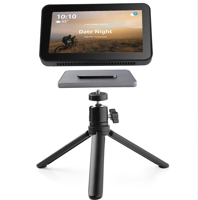 Pour enceinte intelligente avec écran Echo Show 8 avec support rotatif magnétique réglable à 360 degrés, pour Echo Show 8
