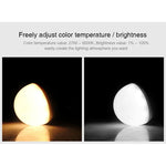 FUT017 Ampoule LED Blanc Double 6W Contrôlable RF 2.4GHZ Compatible Wifi CCT Réglable Luminosité Variable