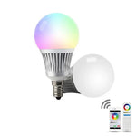 Ampoule LED FUT013 5W E14 RVB + CCT AC100~240V avec télécommande WiFi 2.4G, intensité réglable