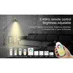 Ampoule LED FUT013 5W E14 RVB + CCT AC100~240V avec télécommande WiFi 2.4G, intensité réglable